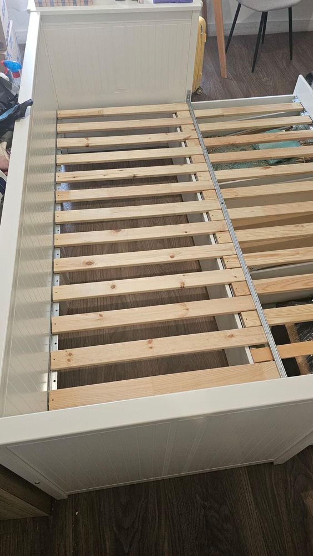 Lit banquette IKEA HEMNES 2 places, blanc ? 80x200 cm ? 170€ Meubles