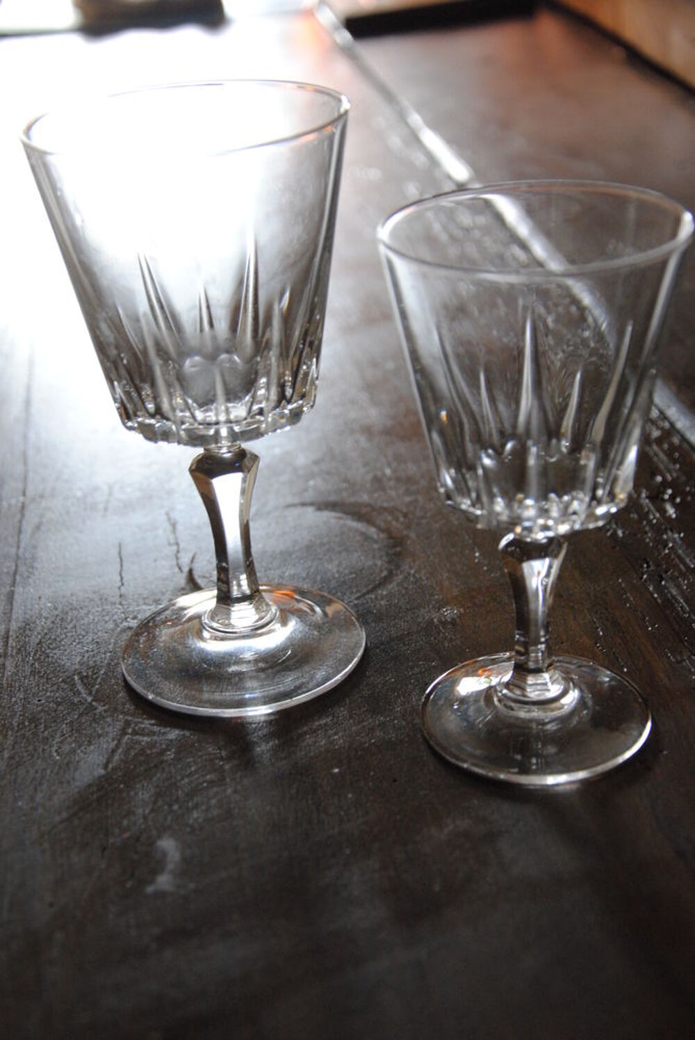 Duo verres cristal Cuisine