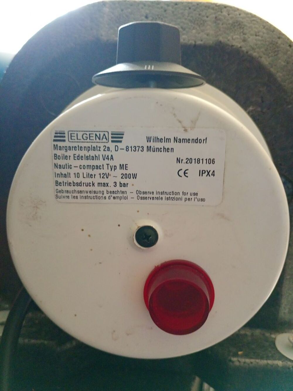 Chauffe-eau eau bayeaux-caravaning Electroménager