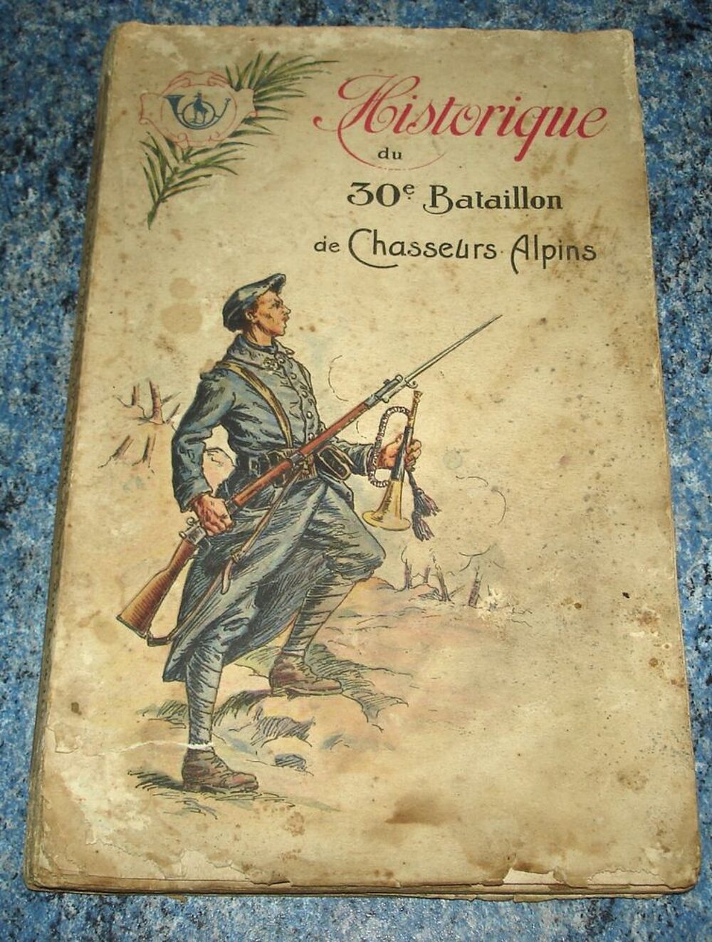 Historique du 30&egrave;me bataillon de Chasseurs Alpins pendant... Livres et BD