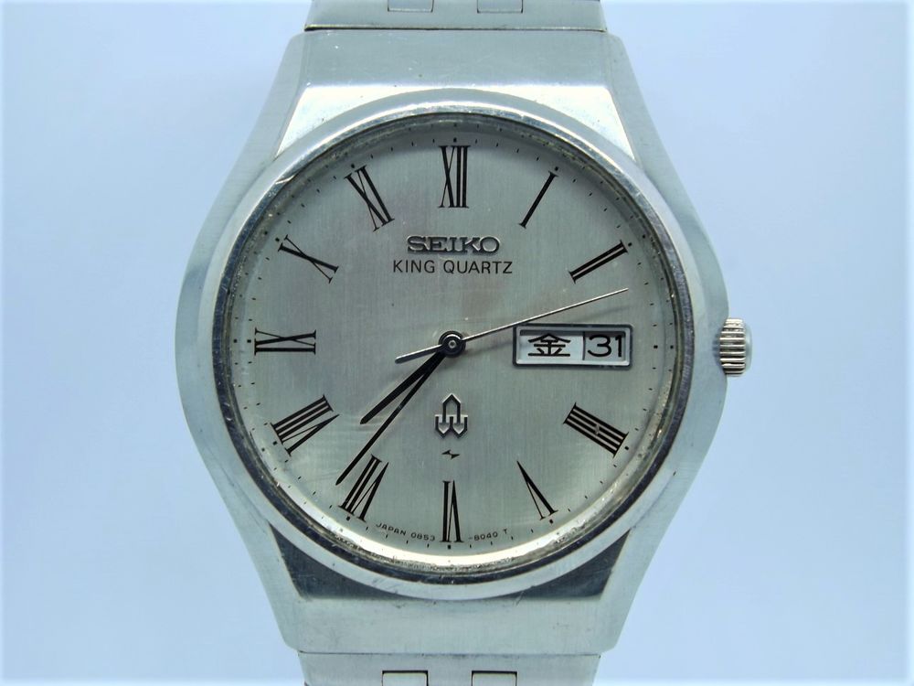 Rare montre Seiko King Quartz 0853-8005 1976 Bijoux et montres