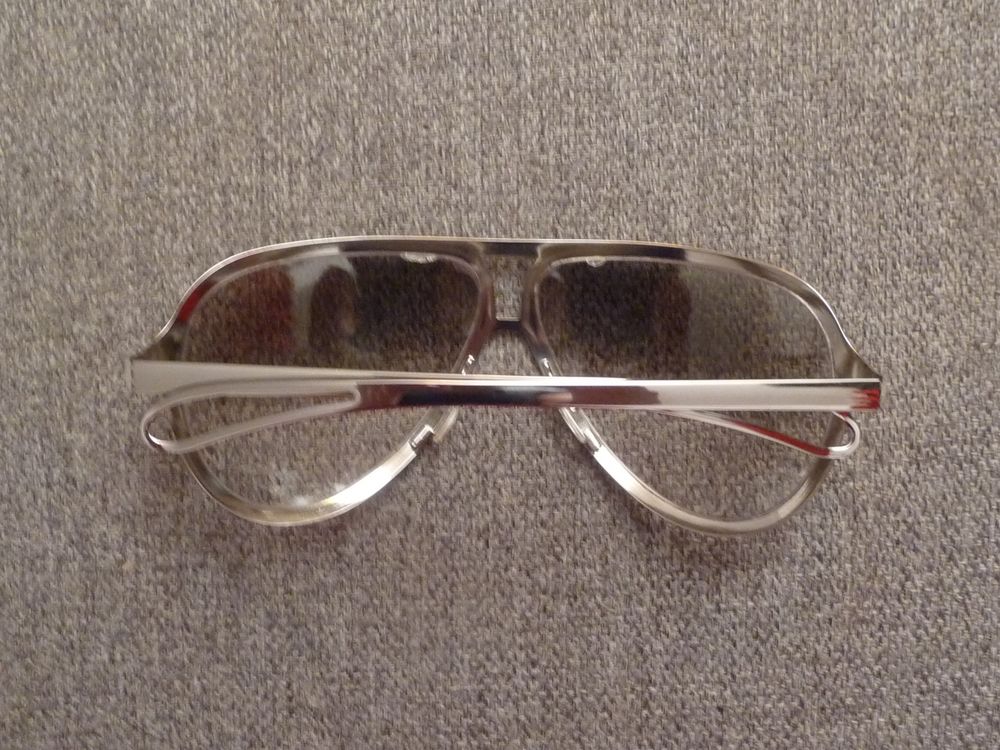 Lunettes de Soleil Vintage M&eacute;tal Argent&eacute;- Yves Saint Laurent Bijoux et montres