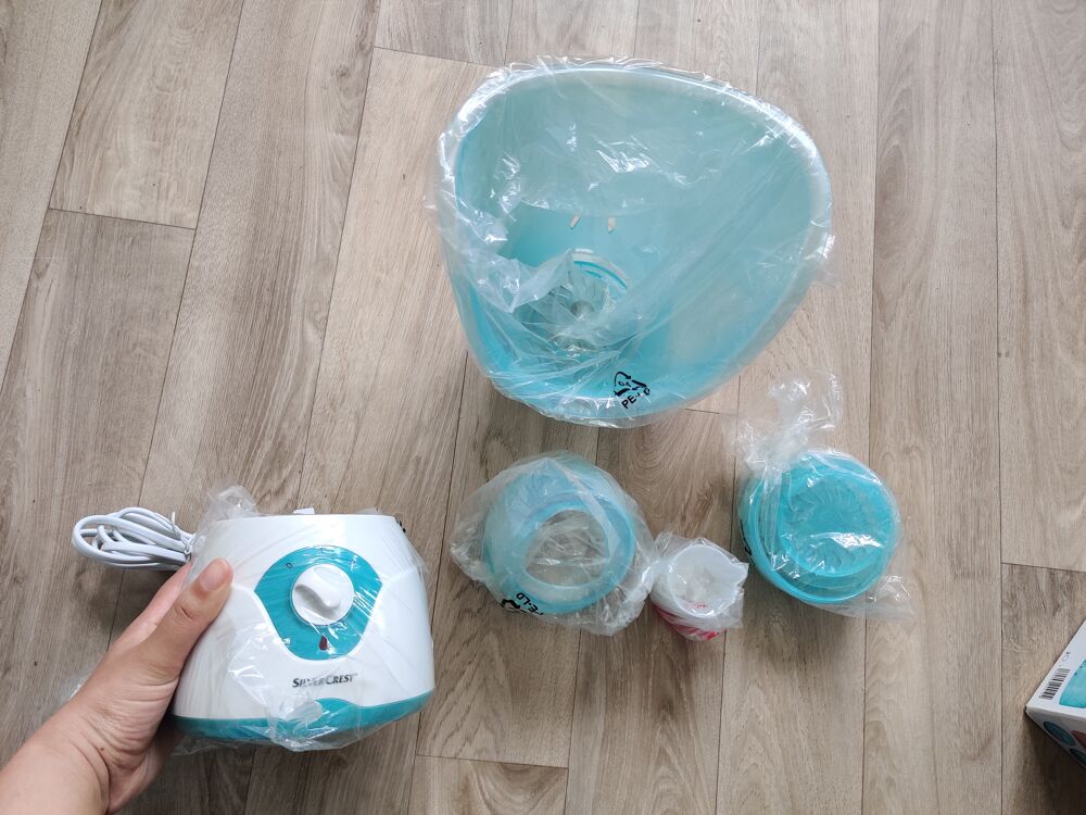 Produit de soin de visage : Sauna Facial + soin de la peau Electroménager