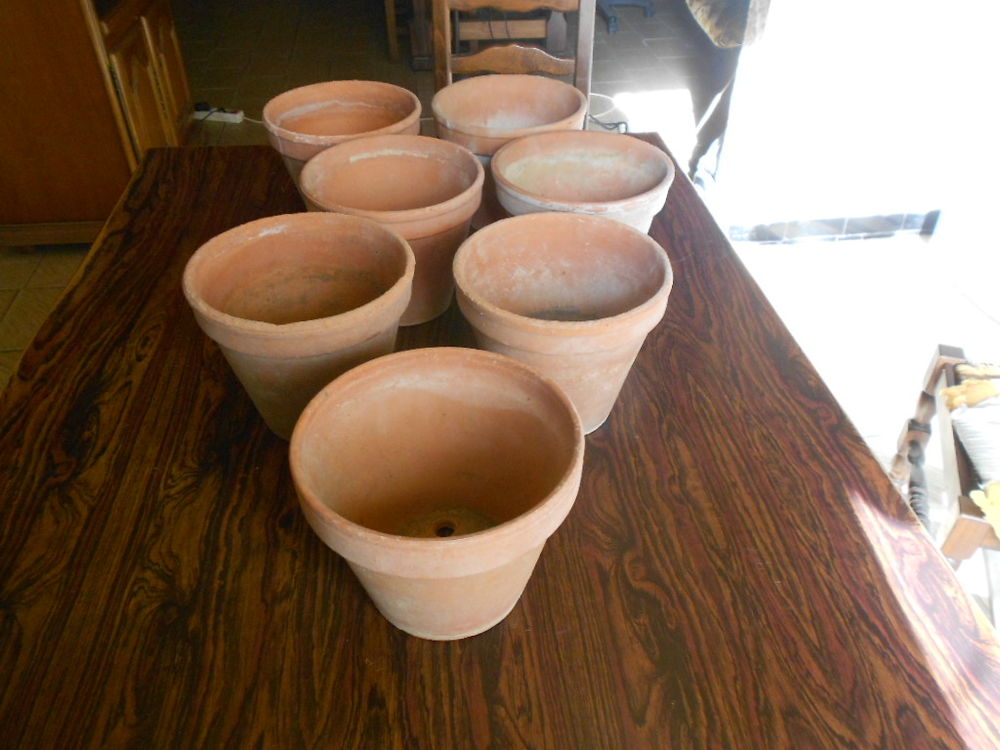 POTS EN TERRE CUITE Jardin