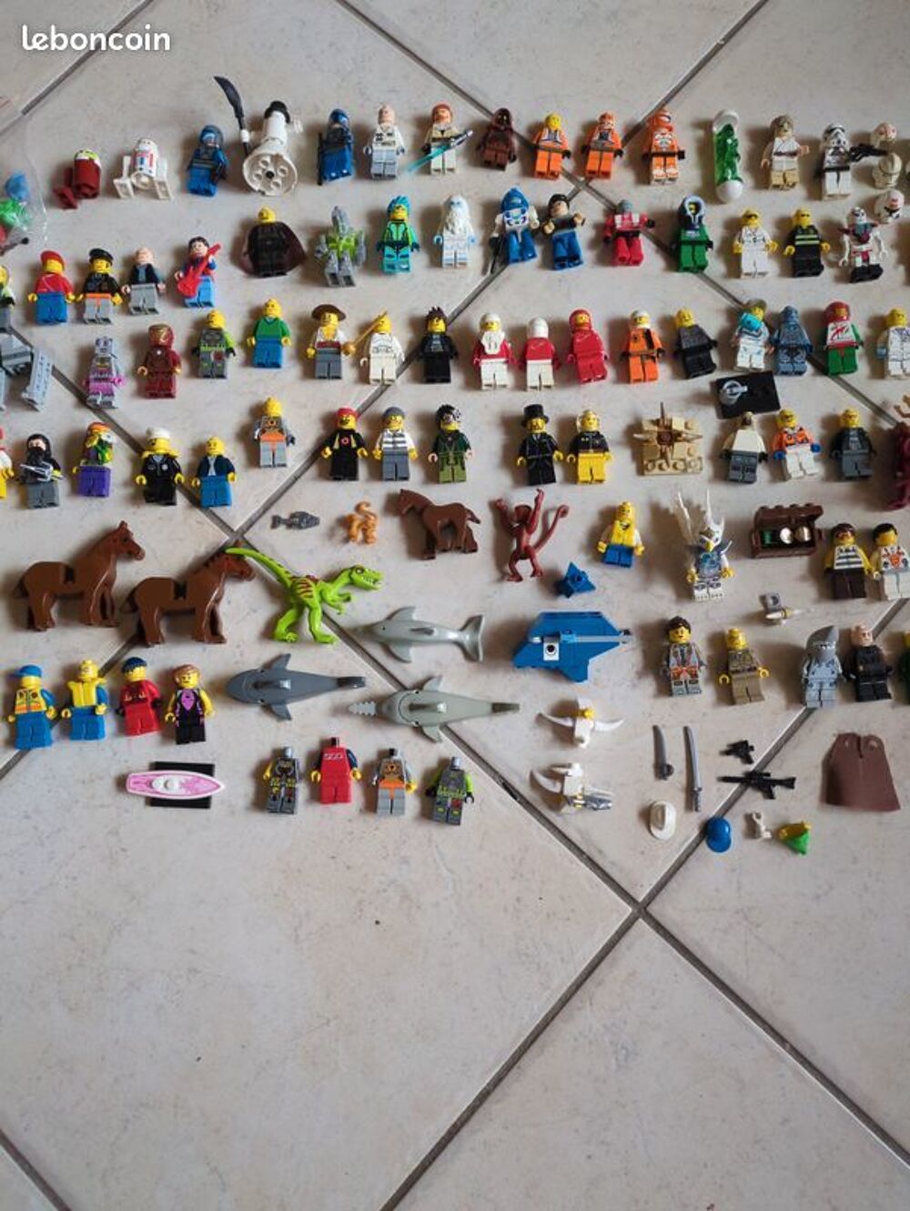 Lego figurines star wars, city, atlantis, Ninjago, animaux, Jeux / jouets