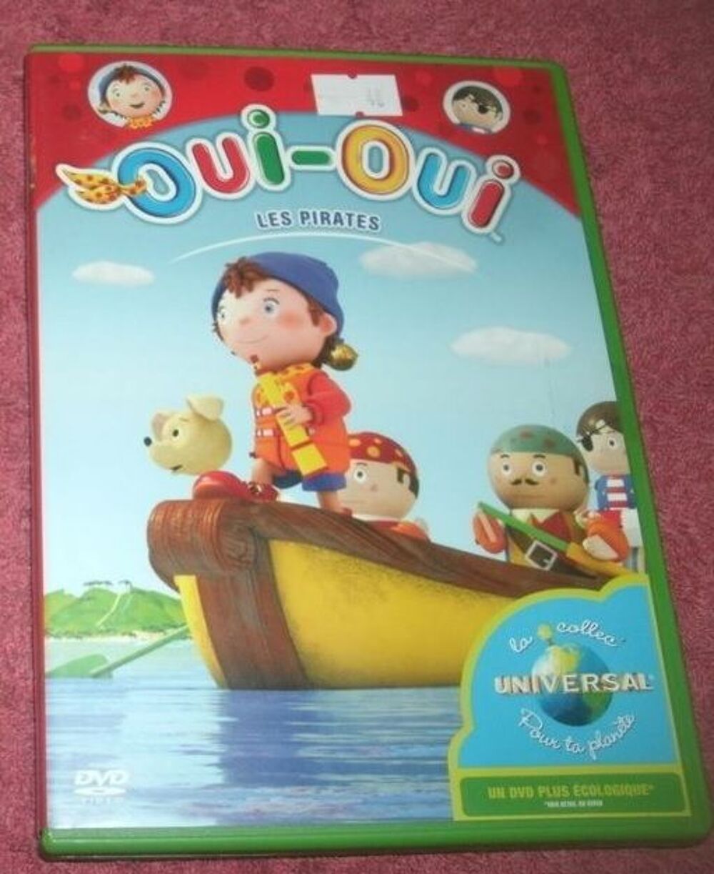 24 DVD : oui-oui, Franklin, Sam, Babar, Casimir, Barbapapa DVD et blu-ray