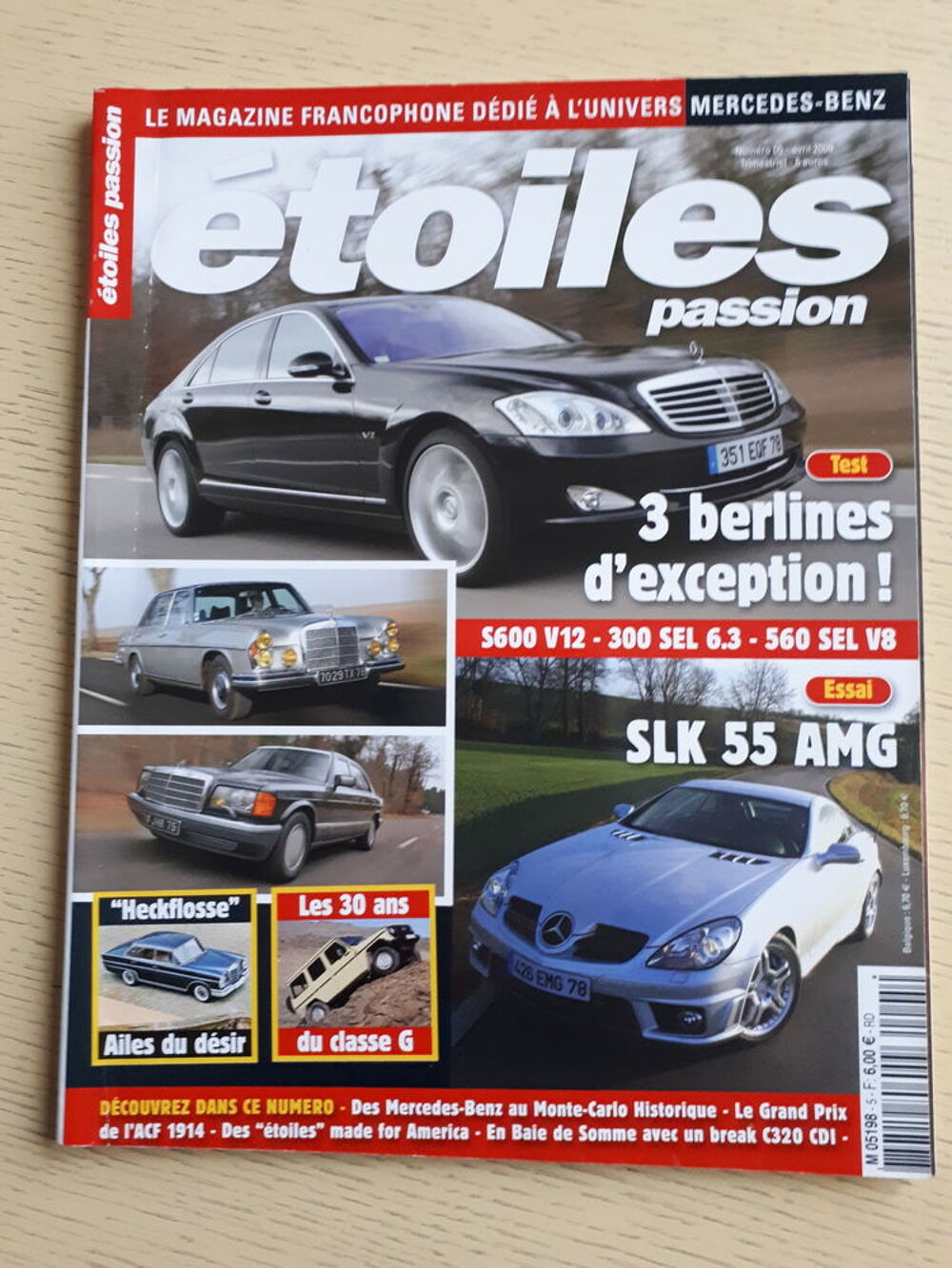 revue automobile &eacute;toles passion num&eacute;ro 5 