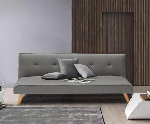 canap-lit gris/bois NEUF 180 Verrires-le-Buisson (91)