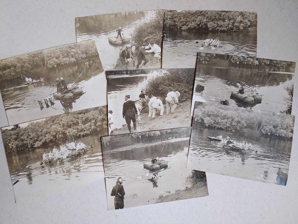 Photographies Militaires 27&egrave;me Dragons La Seine Poissy 