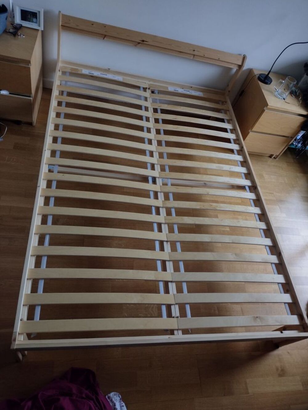 Lit et Matelas &agrave; ressorts IKEA (140x200) - COMME NEUF Meubles