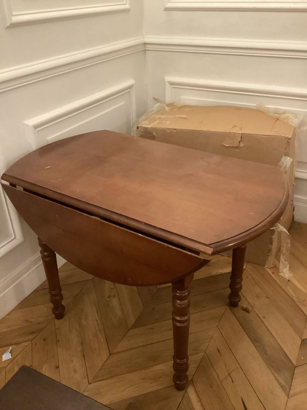 Table ronde &agrave; manger pliable Meubles