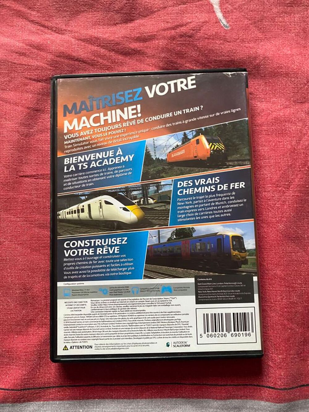 ts 2015 train simulator Consoles et jeux vidéos