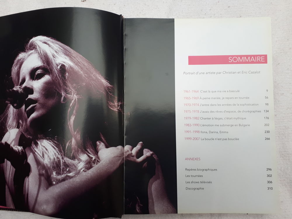 Livre Sylvie Vartan dans la lumi&egrave;re Livres et BD