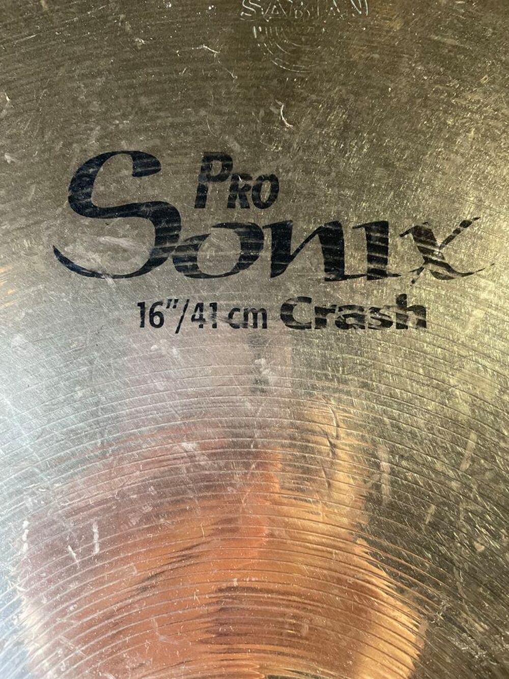 Crash Sabian pro Sonix 16" Instruments de musique