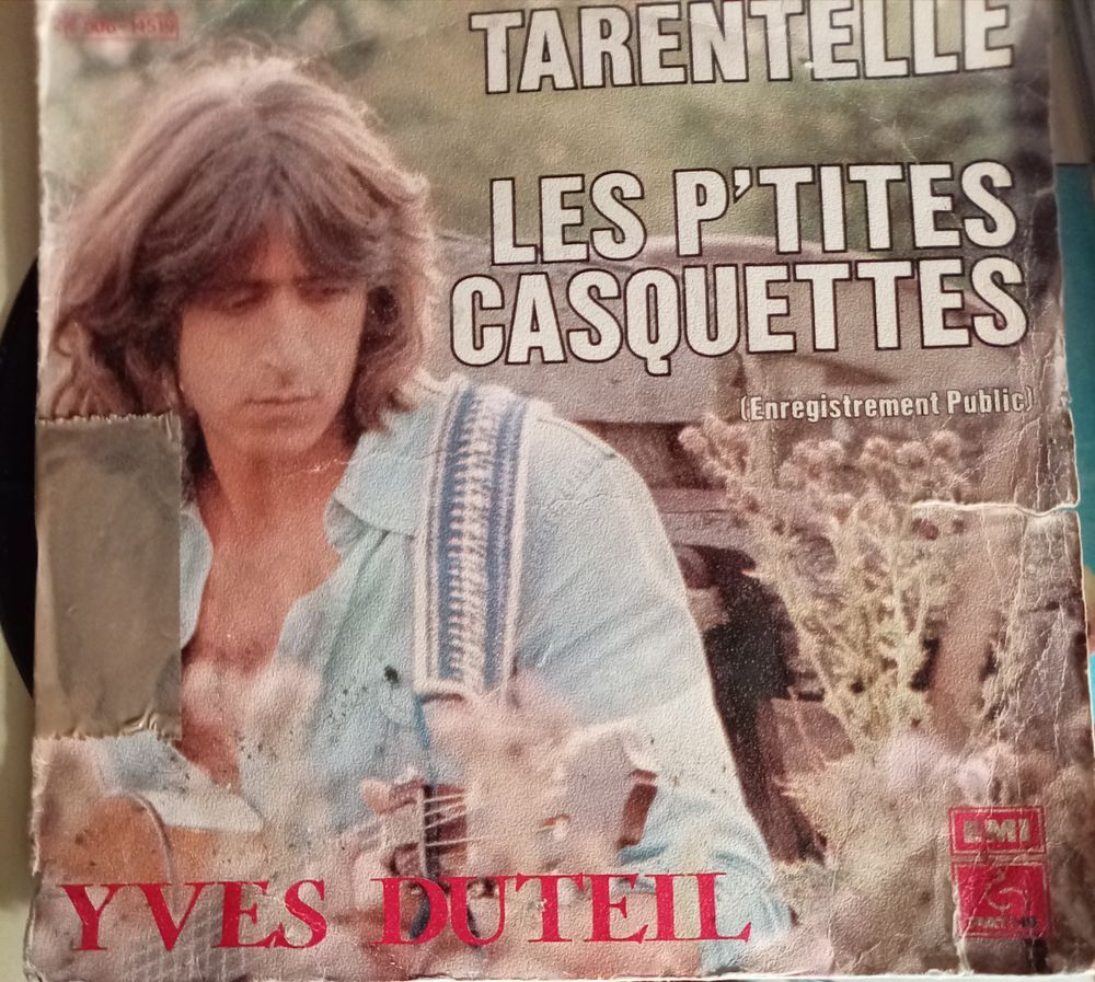 YVES DUTEIL / 2 X DISQUES VYNIL 45 ET 33 TOURS CD et vinyles