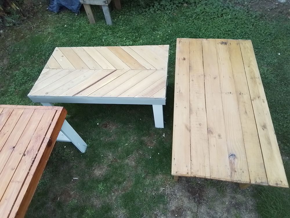 Table basse fait main Meubles