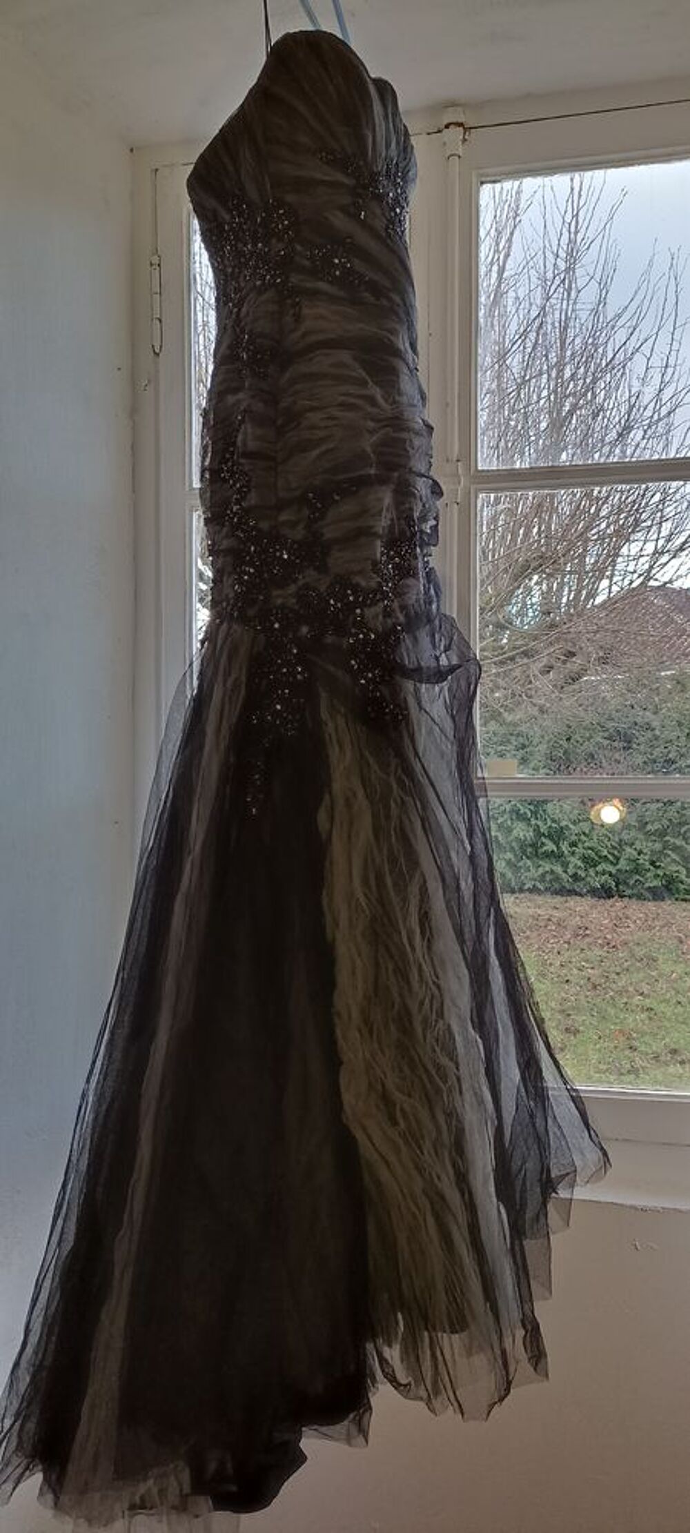 Robe c&eacute;r&eacute;monie longue c&eacute;r&eacute;monie soir&eacute;e Vtements