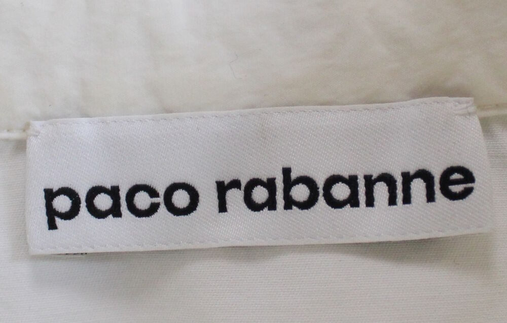 Chemise blanche PACO RABANNE T.M ou 38/40 Fr Vtements