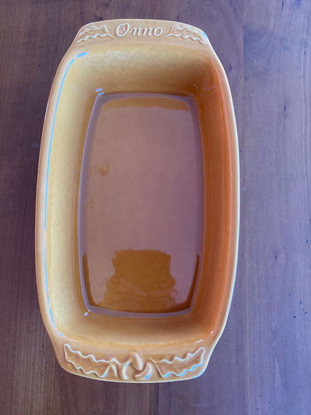 Lot de 4 Plats &agrave; gratin en terre, Onno et Malin Plaisir Décoration