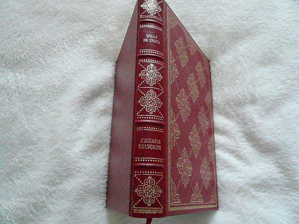 Livre de Willy De Spens &quot; Fontaine Fran&ccedil;aise &quot; Livres et BD