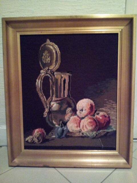 Nature morte avec la cruche d'étain et des pêches 80 Savigny-sur-Orge (91)