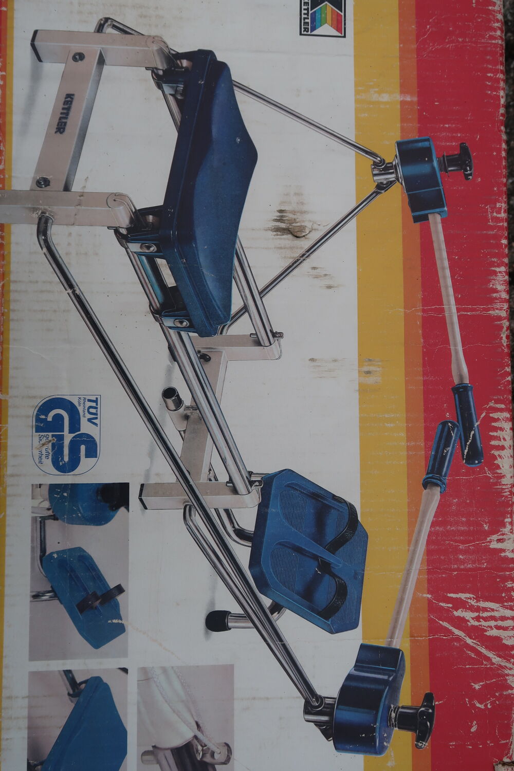 Rameur Kettler Kadett en Bo&icirc;te Originale Sports