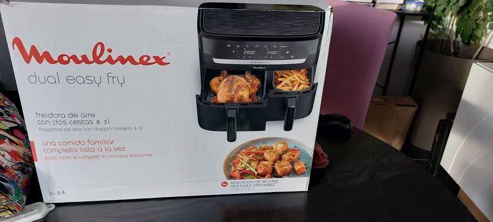 DUAL EASY FRY MOULINEX Electroménager