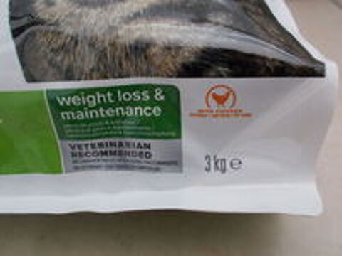   3 KG croquettes chat HILL'S WEIGHT LOSS AND MAINTENANCE 