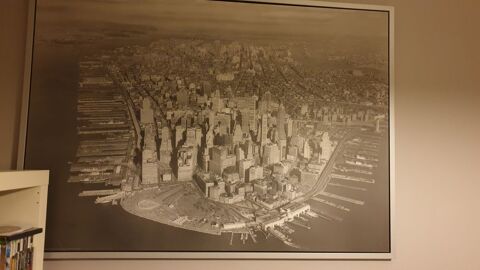 Tableau Manhattan New York IKEA 20 Saint-Priest (69)