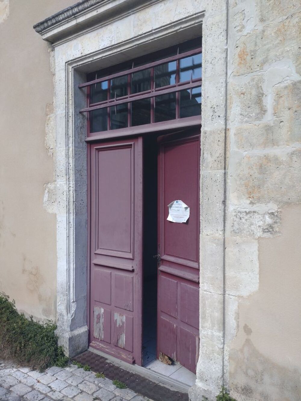 double porte d'entr&eacute;e Bricolage