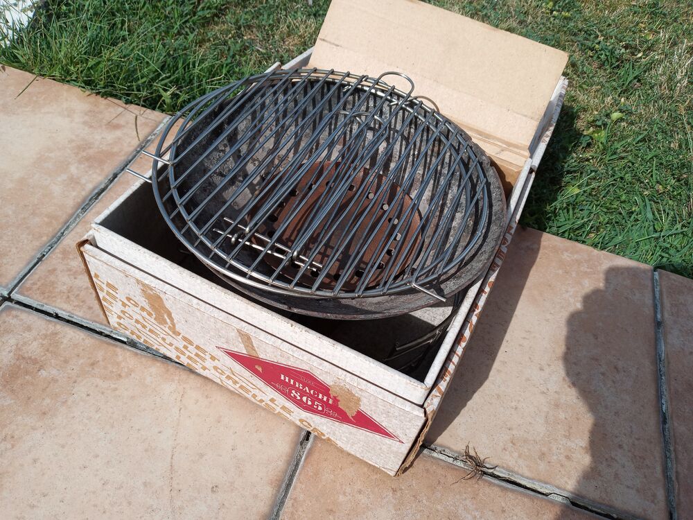 d'un petit barbecue portable Cuisine
