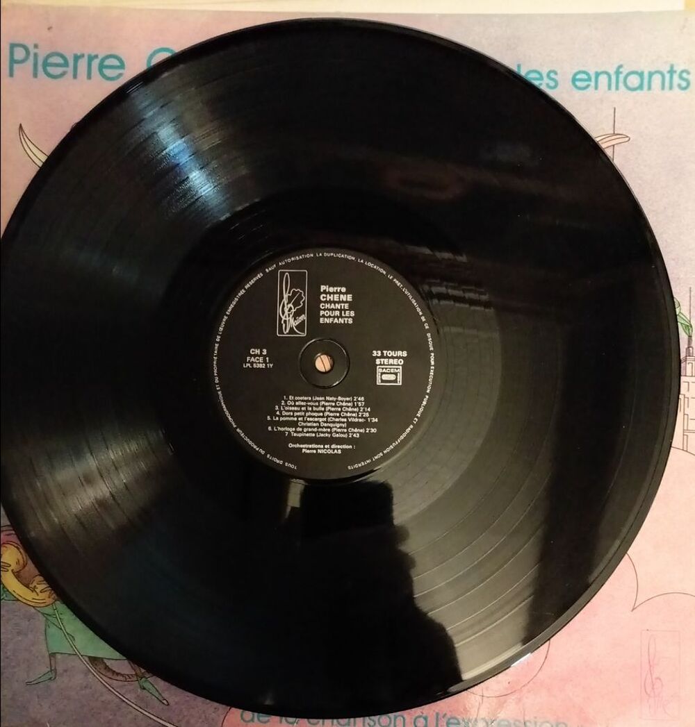 PIERRE CHENE / 2 X DISQUES VYNIL 33 TOURS CD et vinyles