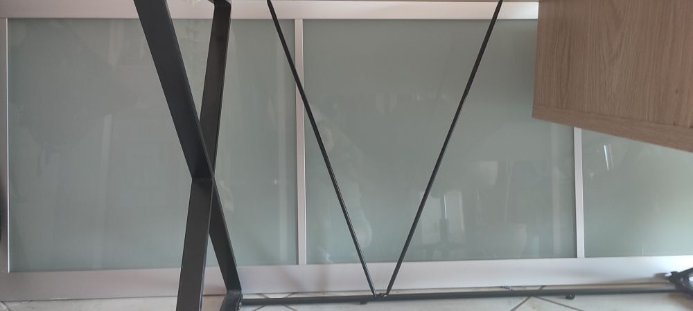 porte coulissante Ik&eacute;a avec rails Meubles
