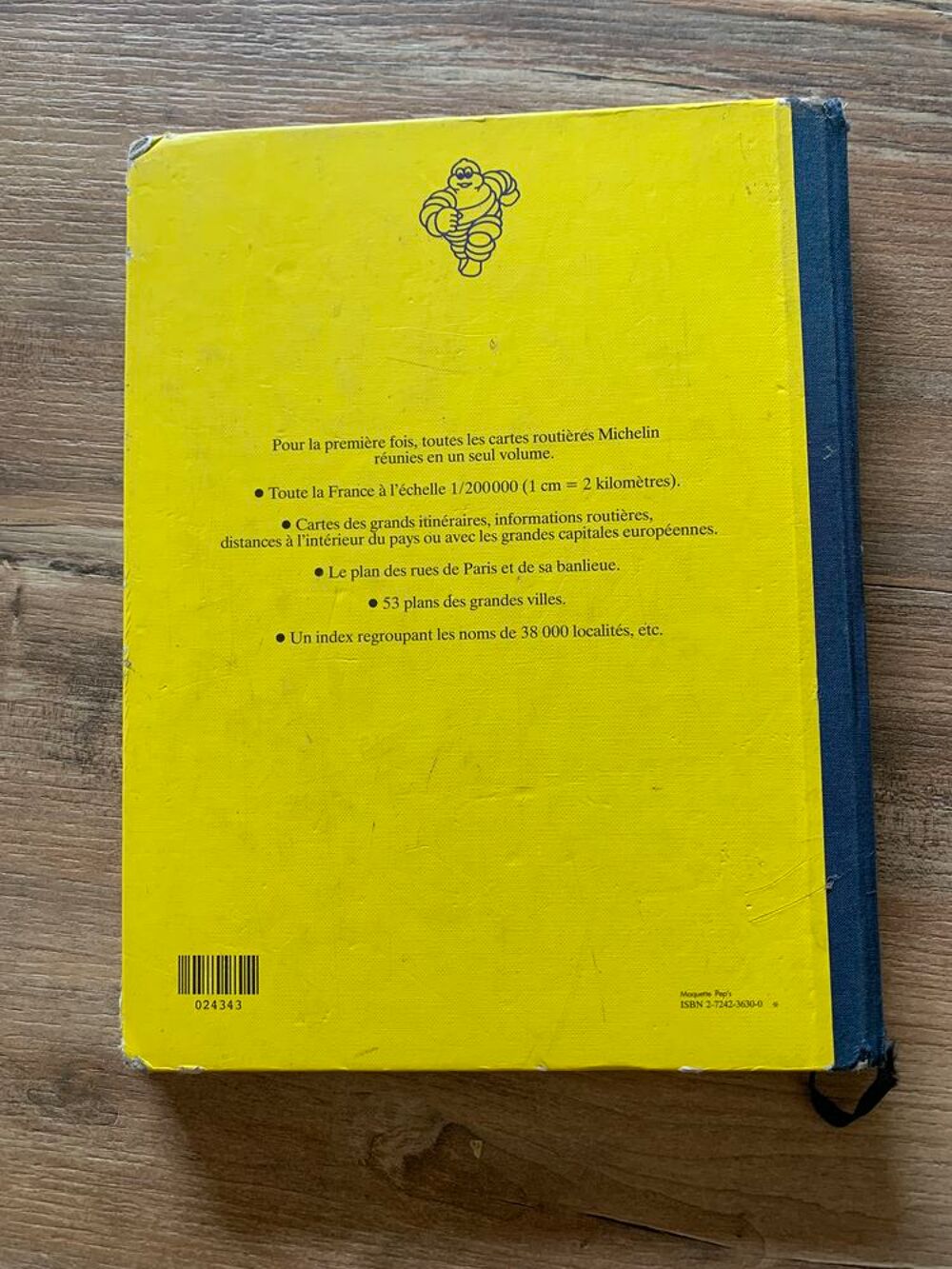 Livre " Atlas des routes de France Michelin Livres et BD