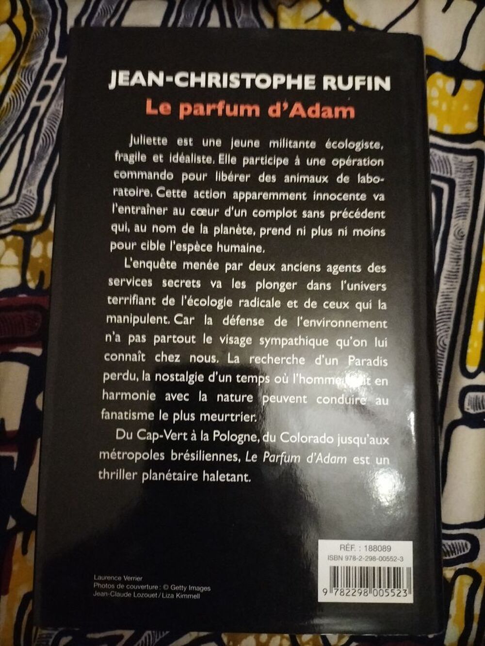 Le parfum d'Adam de Jean Christophe Rufin Livres et BD