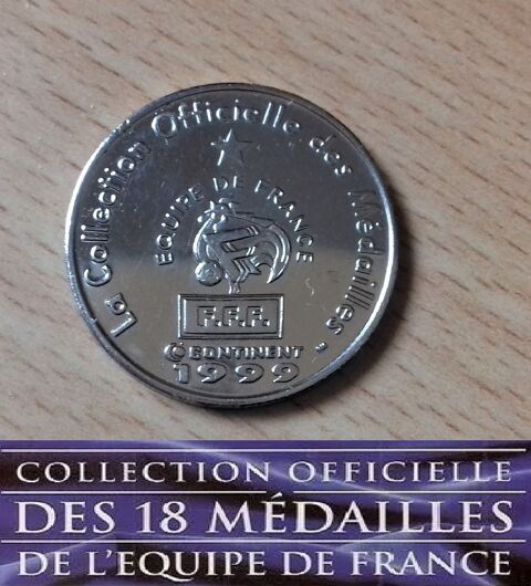 Pices de Collection Equipe de France de Football 1999 5 Butry-sur-Oise (95)