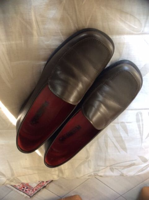 mocassins femme cuir 36 1/2 35 taples (62)
