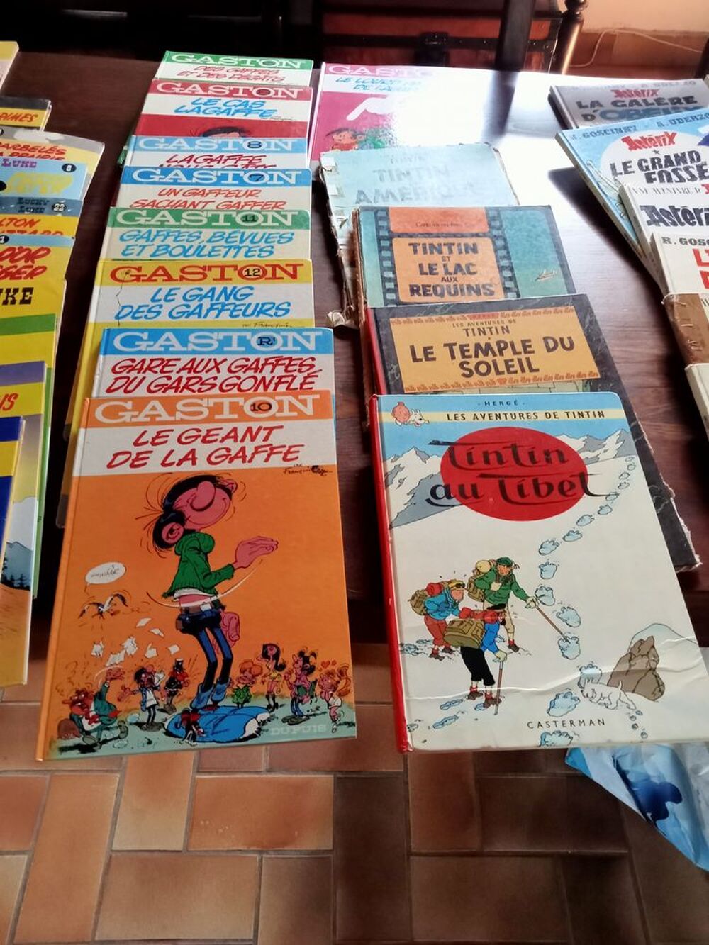 plusieurs bd luky luke gaston obelix reiser et autres Livres et BD