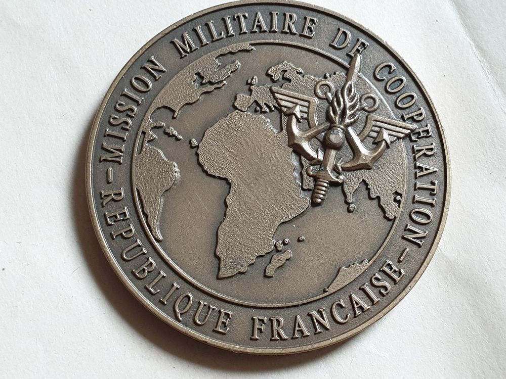 M&eacute;daille bronze Mission Militaire de Coop&eacute;ration 