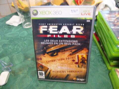 JEU XBOX 360 FEAR FILES BON ETAT  sans LIVRET 10 Châteaurenard (13)