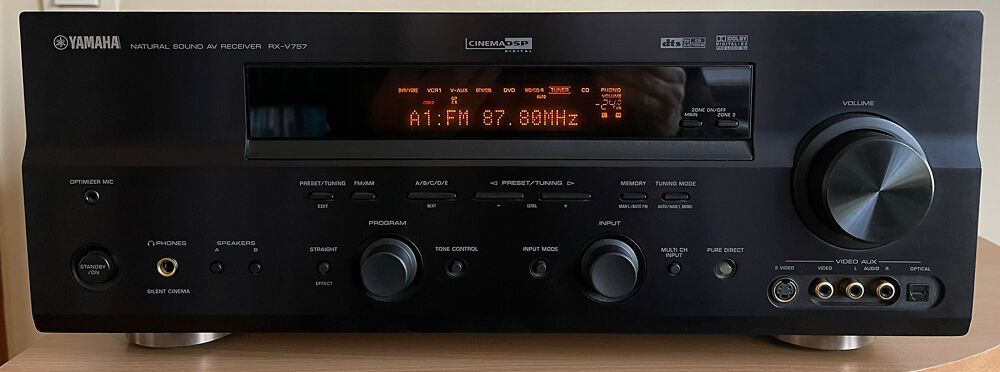 Ampli-Tuner Home Cin&eacute;ma Yamaha RX-V757 Audio et hifi