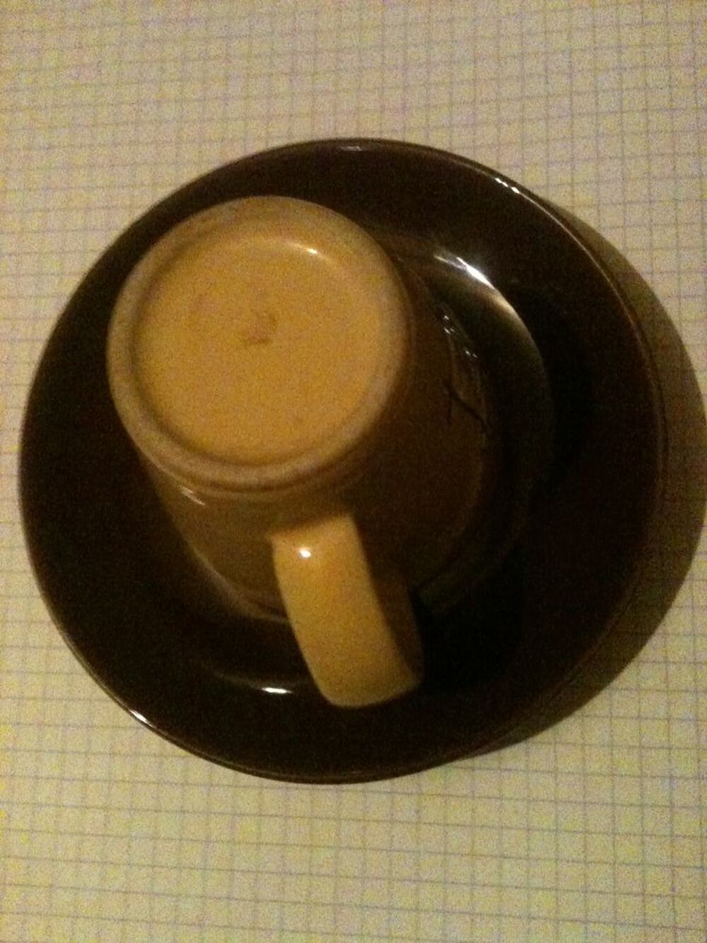 Ensemble de 6 tasses + soucoupes avec support inox	 Cuisine