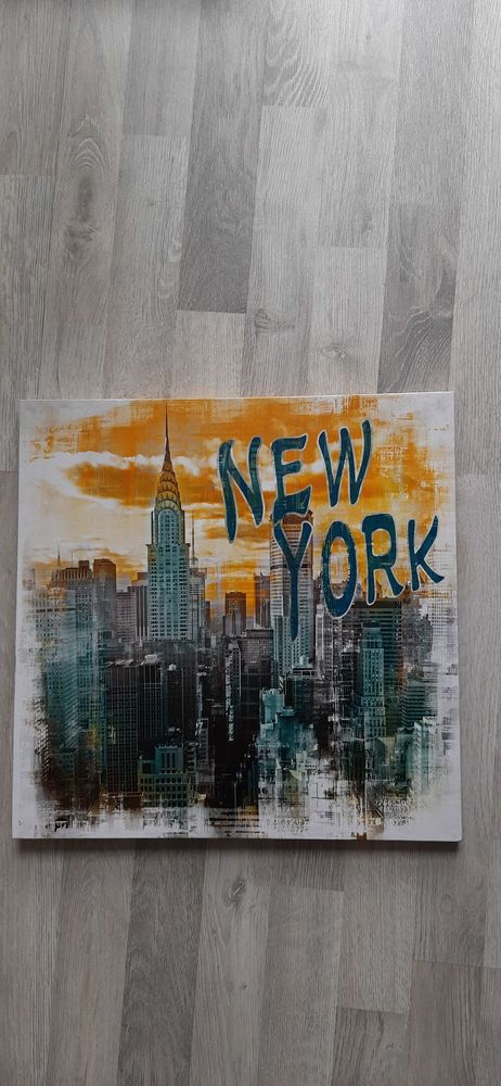 Tableau New York et Manhattan Décoration