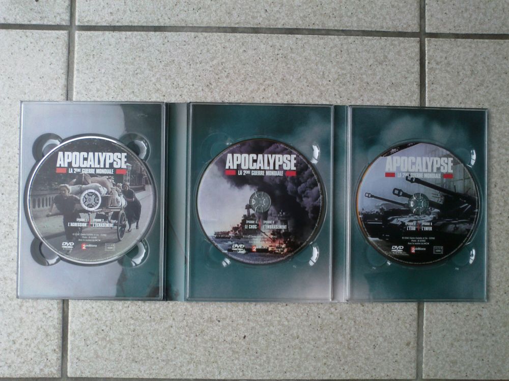 Apocalypse le 2&egrave;me guerre mondiale DVD et blu-ray