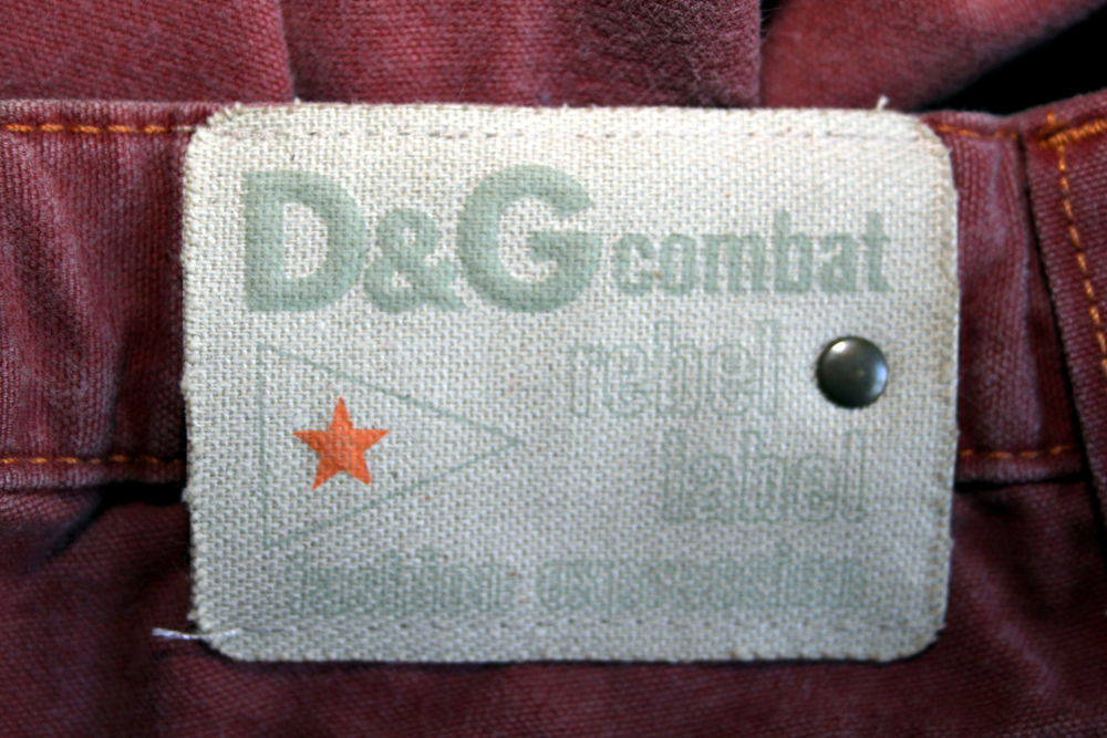 Pantalon Workwear Combat DOLCE &amp; GABBANA T.52 Vêtements