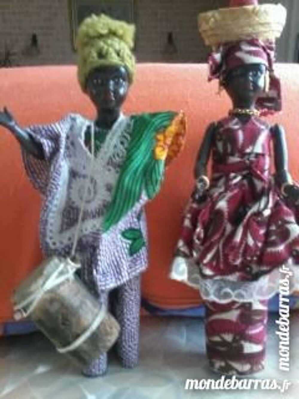 Poup&eacute;es anciennes africaines 