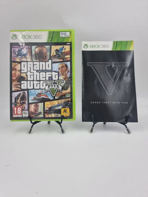 Jeu Xbox 360 Grand Theft Auto V (5) en boite, complet  7 Vulbens (74)