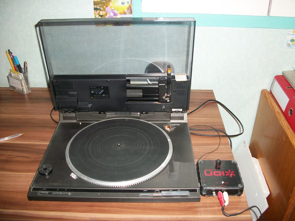 Platine vinyl Technics CD et vinyles