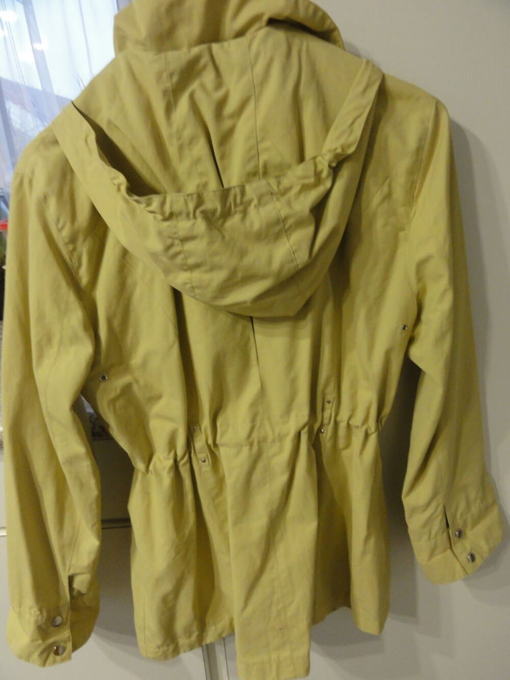 IMPERMEABLE TRENCH - COAT FEMME 
VERT AMANDE SCOTTAGE 
Vêtements