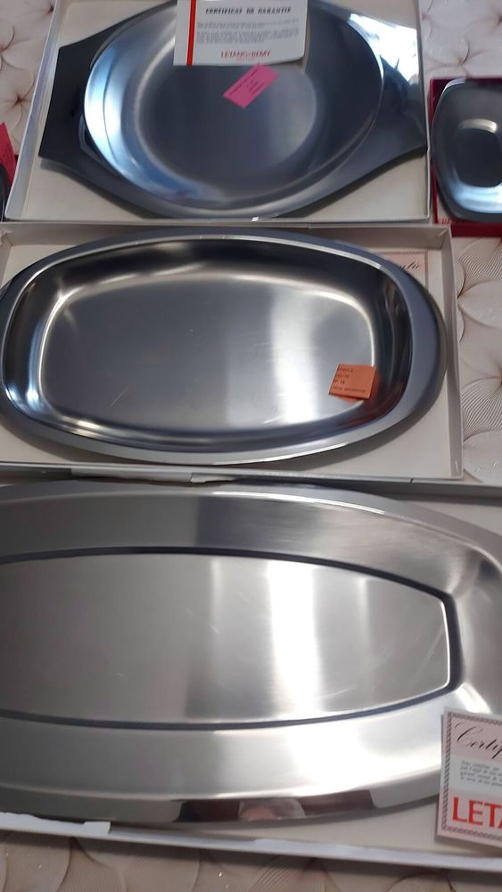 plats inox Cuisine
